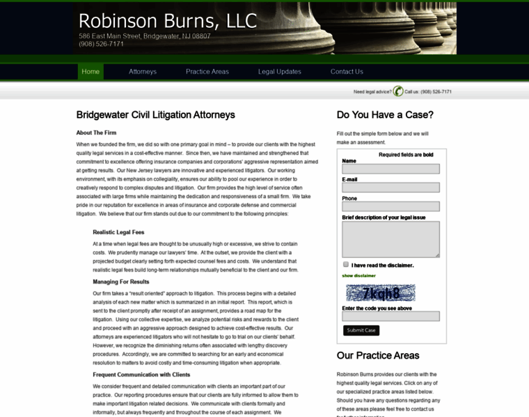 Robinsonburns.com thumbnail
