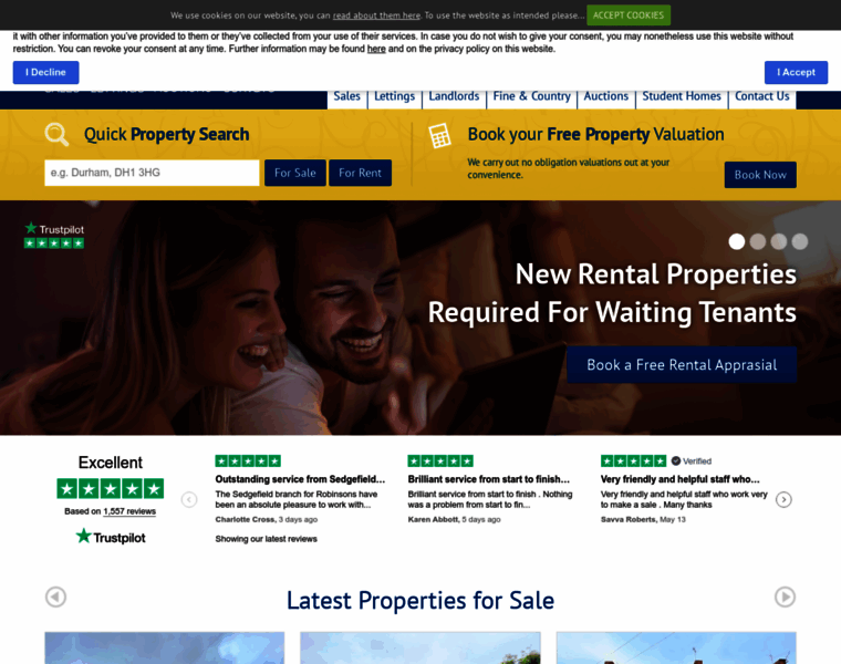 Robinsonsestateagents.co.uk thumbnail Robinsonsestateagents.co.uk thumbnail
