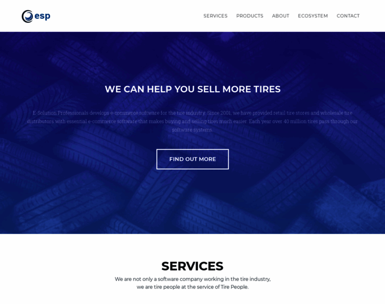 robisontire.tireweb.com at WI. E-Solution Professionals