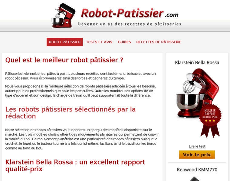 Robot-patissier.com thumbnail