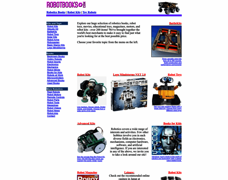 Robotbooks.com thumbnail