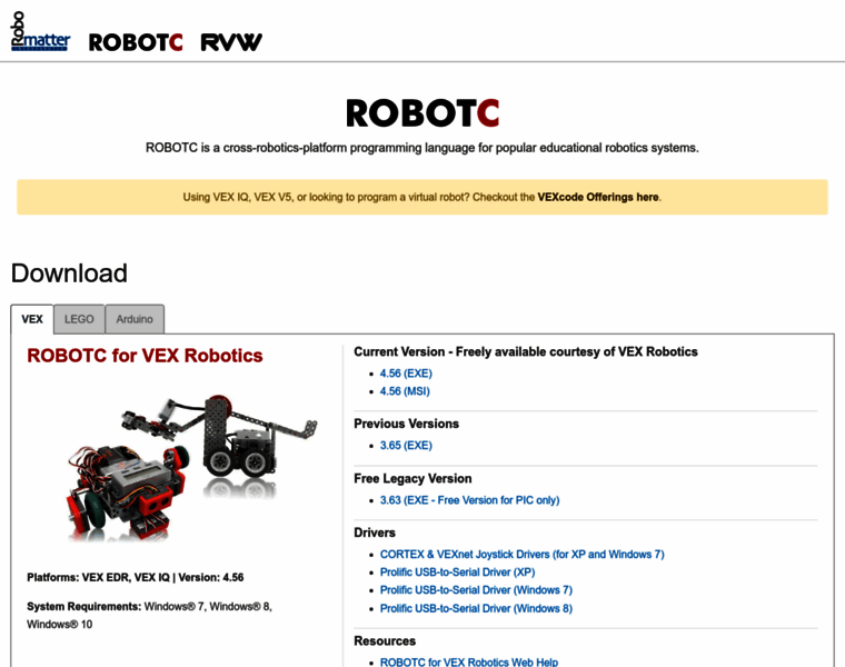 Robotc.net thumbnail