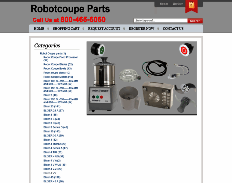 Robotcoupe-parts.com thumbnail
