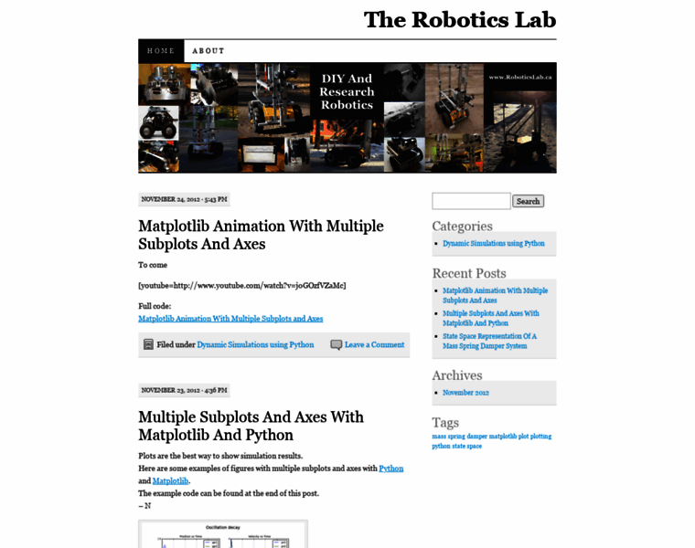 Roboticslab.ca thumbnail