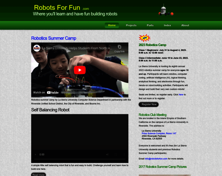 Robotsforfun.com thumbnail