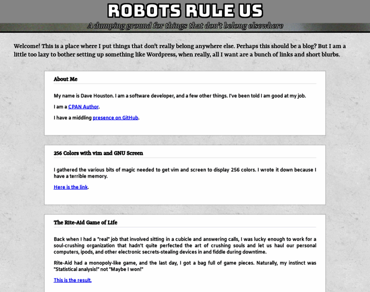Robotsrule.us thumbnail