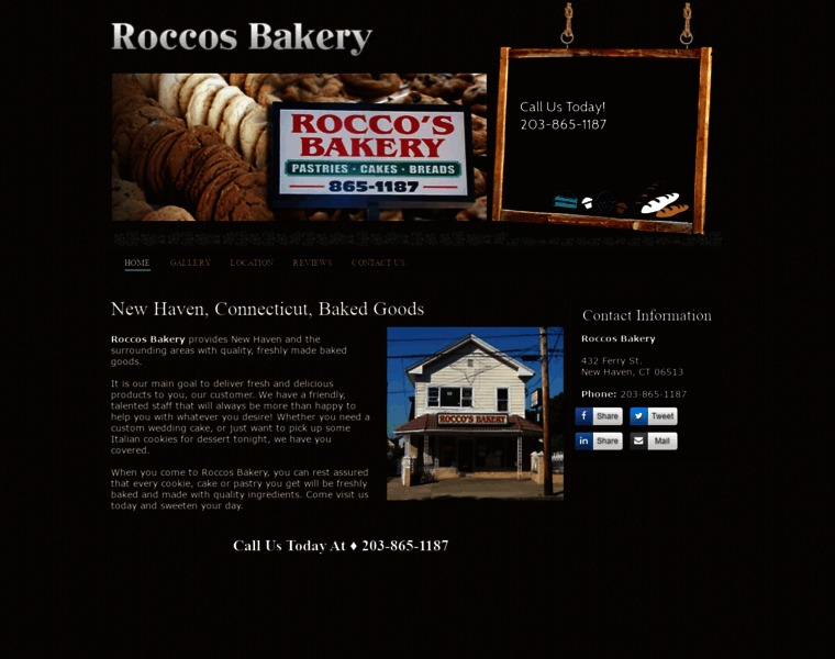 Roccosbakery.com thumbnail