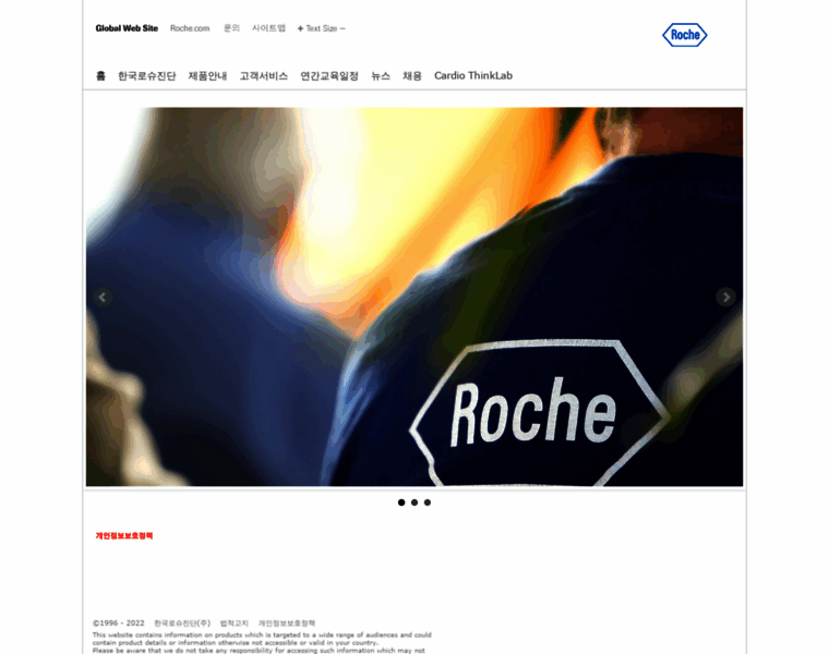 Roche-diagnostics.co.kr thumbnail