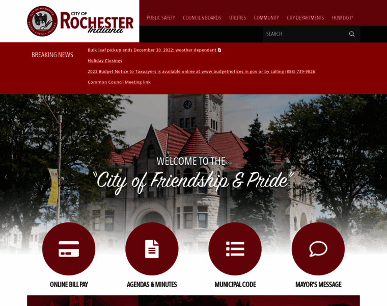 Rochester.in.us thumbnail