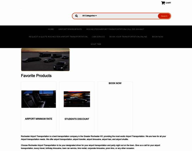 Rochesterairporttransportation.com thumbnail