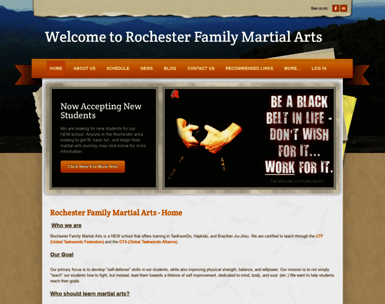 Rochesterfamilymartialarts.com thumbnail