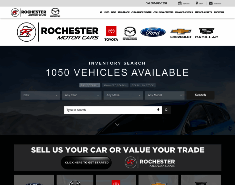 Rochestermotorcars.com thumbnail