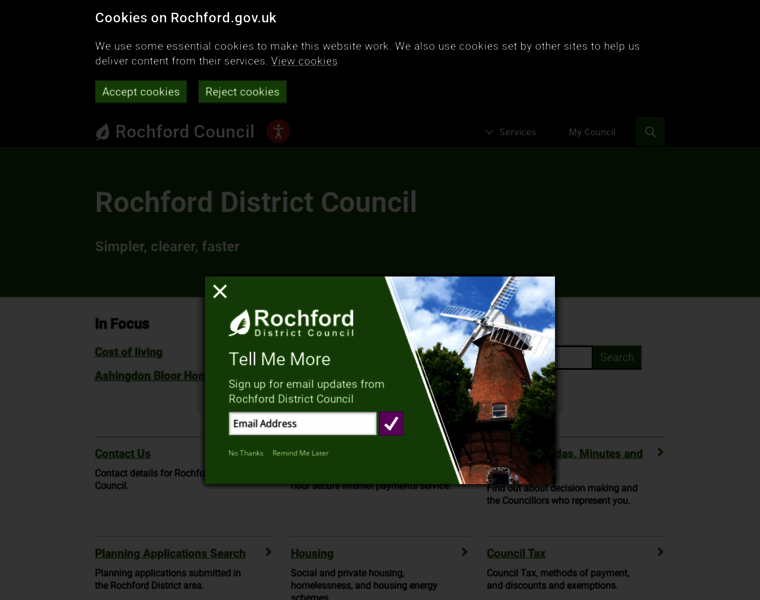 Rochford.gov.uk thumbnail