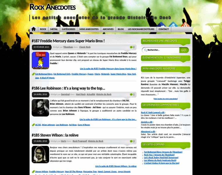 Rock-anecdotes.fr thumbnail