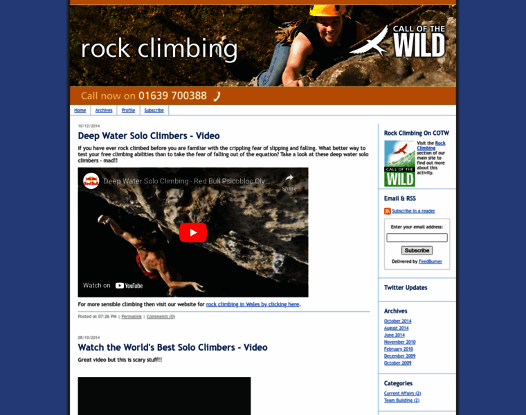 Rock-climbing-wales.co.uk thumbnail