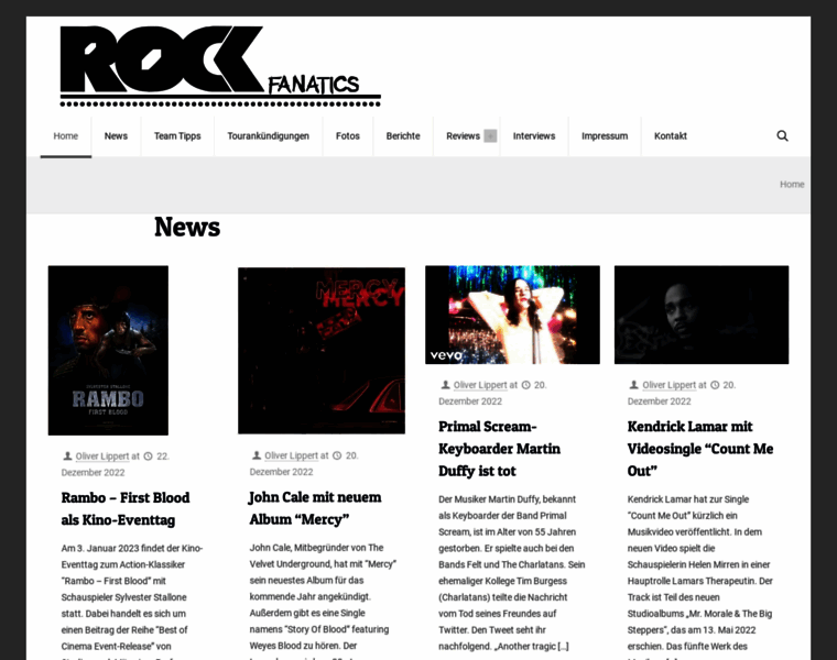Rock-fanatics.de thumbnail