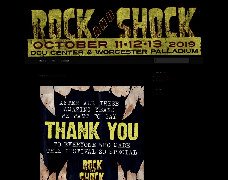 Rockandshock.com thumbnail