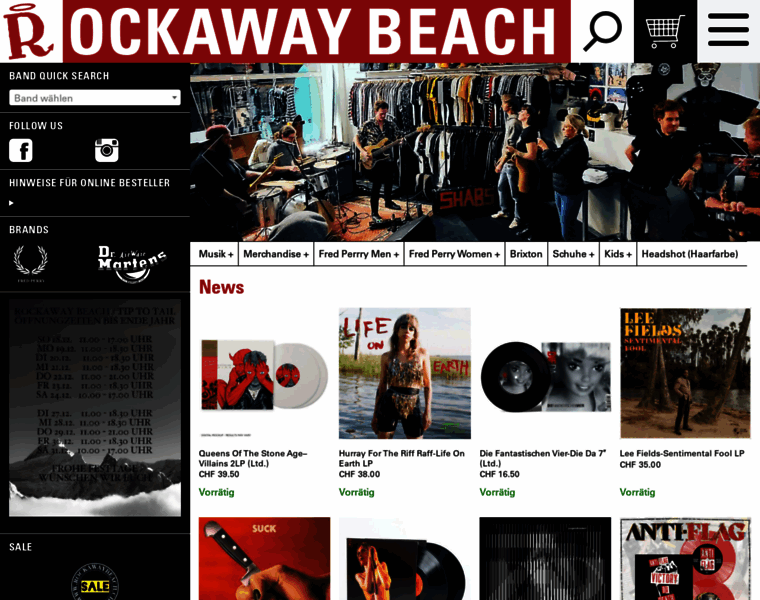 Rockawaybeach.ch thumbnail