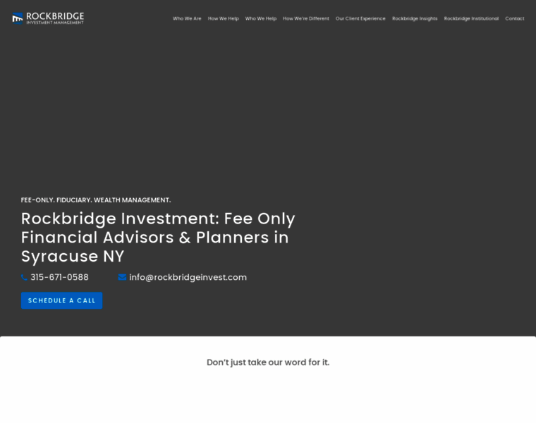 Rockbridgeinvest.com thumbnail