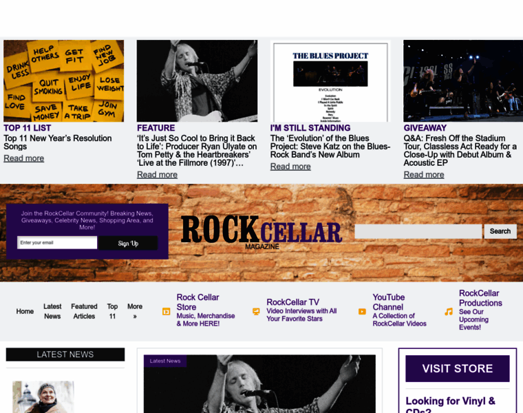 Rockcellarmagazine.com thumbnail