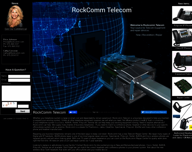 Rockcomm.com thumbnail