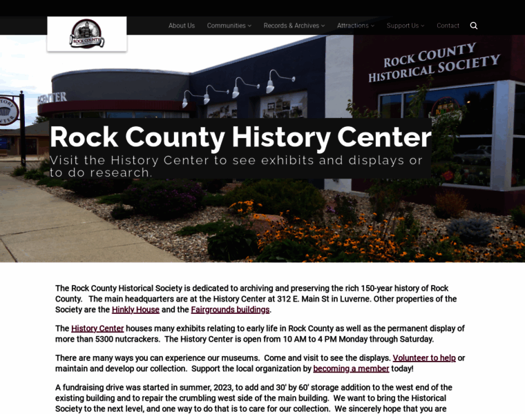 Rockcountyhistorical.com thumbnail