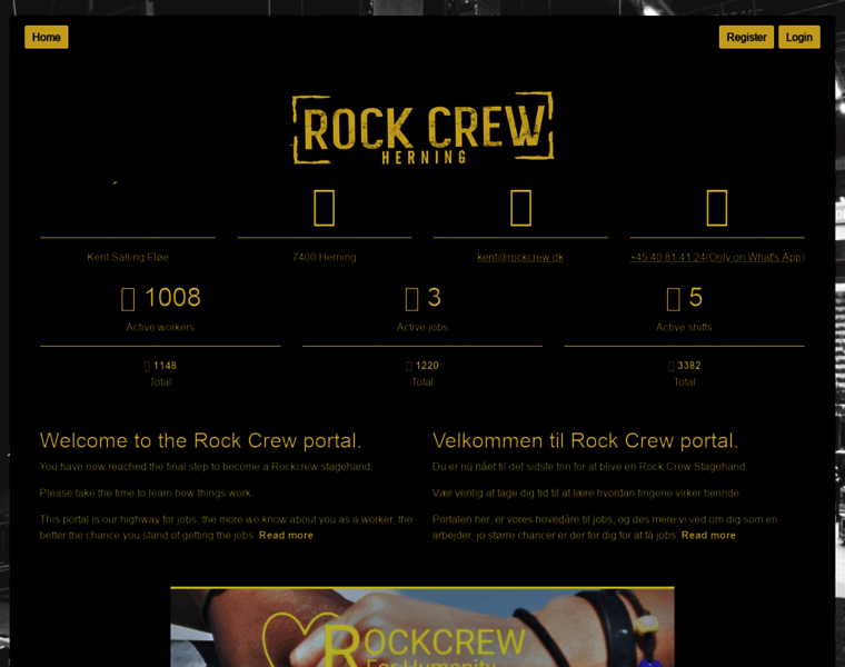 Rockcrewportal.dk thumbnail