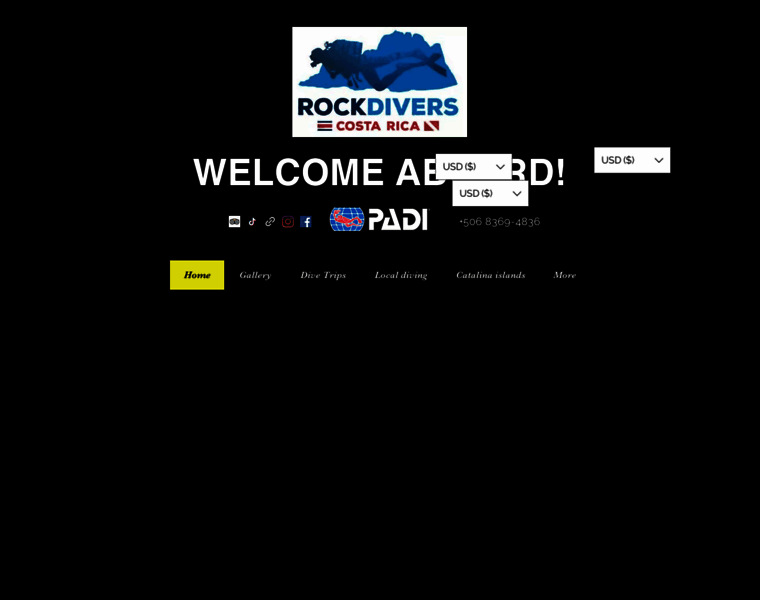 Rockdiverscostarica.com thumbnail