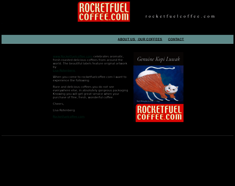 Rocketfuelcoffee.com thumbnail