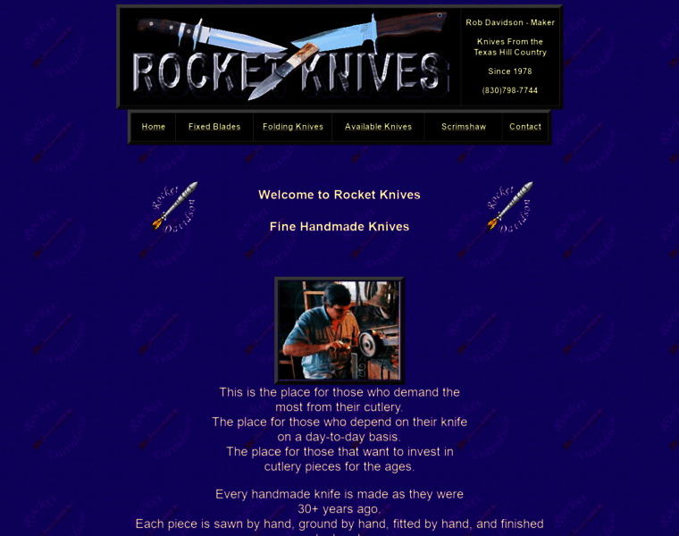 Rocketknives.com thumbnail