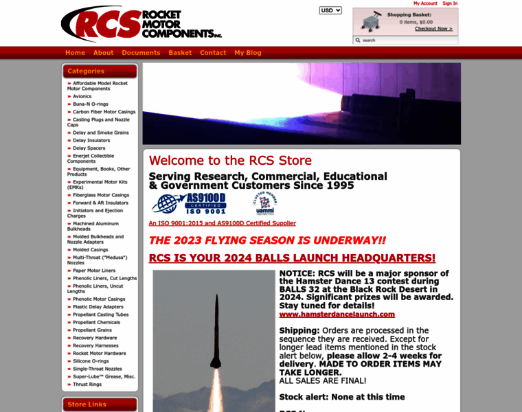 Rocketmotorparts.com thumbnail