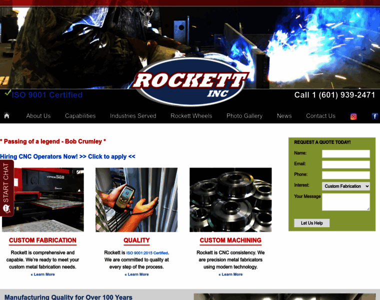 Rockettinc.com thumbnail