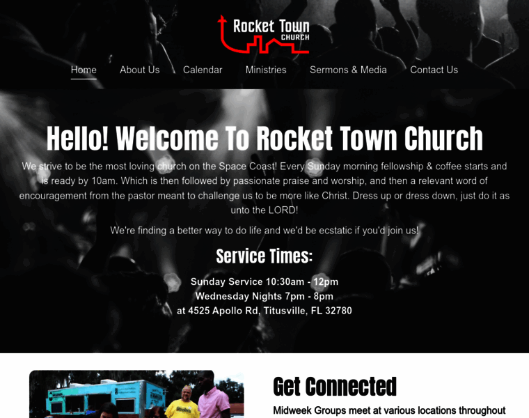 Rockettown.church thumbnail