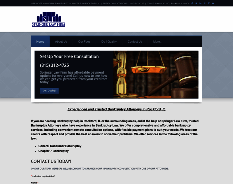 Rockfordbankruptcylawyers.com thumbnail