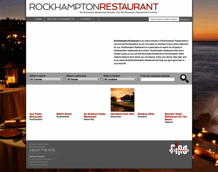 Rockhamptonrestaurant.com thumbnail