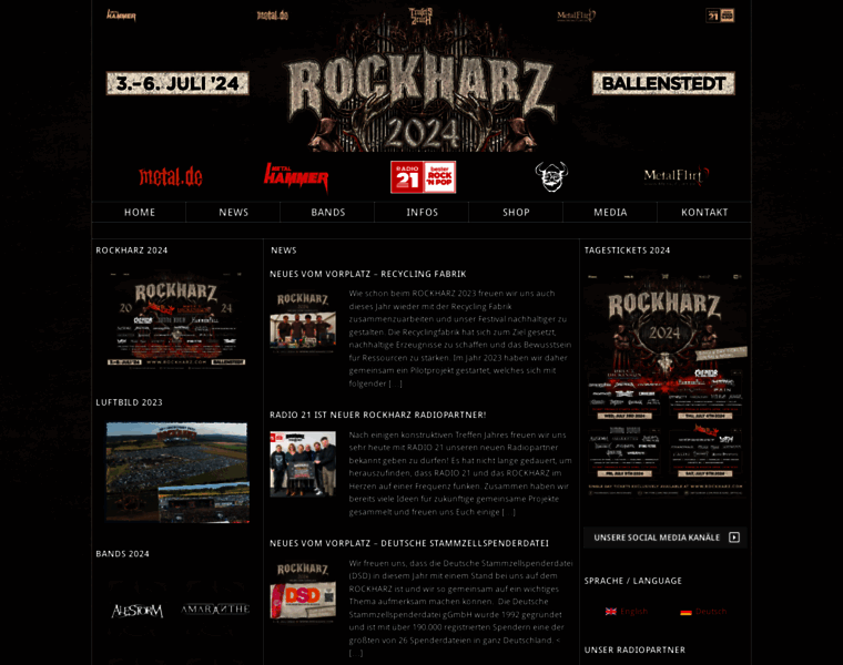 Rockharz-festival.com thumbnail