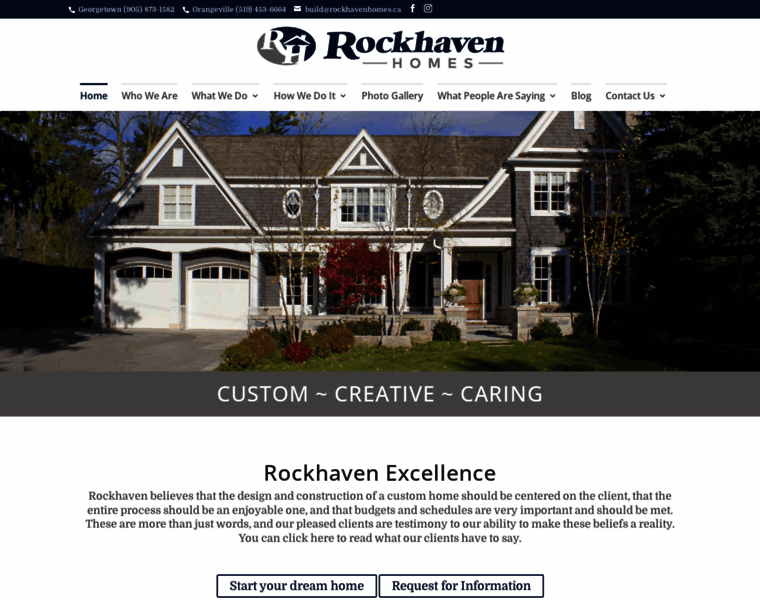 Rockhavenhomes.com thumbnail