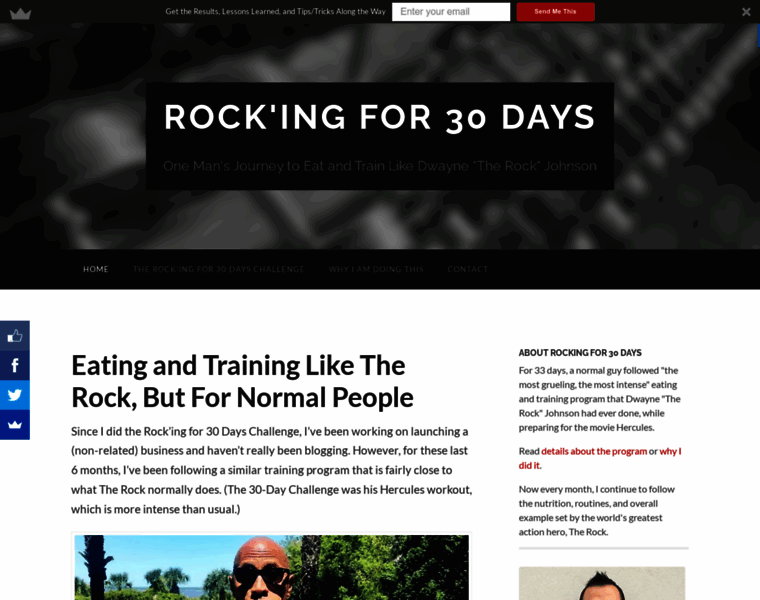 Rockingfor30days.com thumbnail