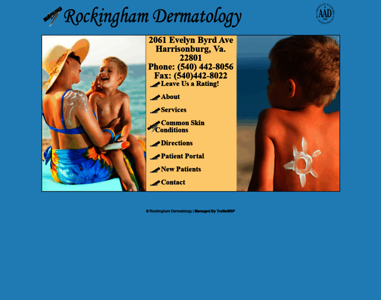 Rockinghamdermatology.com thumbnail