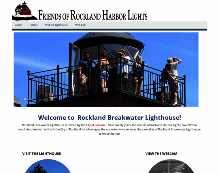 Rocklandharborlights.org thumbnail