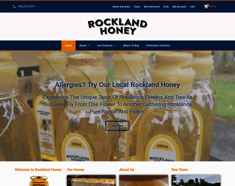 Rocklandhoney.com thumbnail