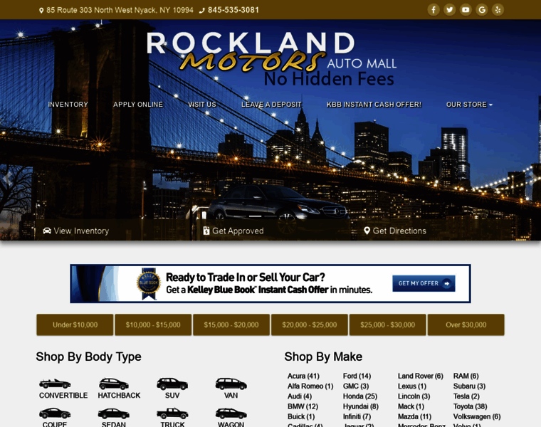 Rocklandmotors.com thumbnail