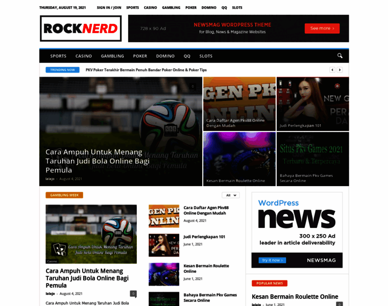 Rocknerd.org thumbnail