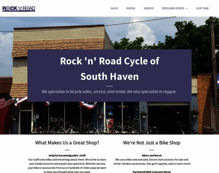 Rocknroadcyclesouthhaven.com thumbnail