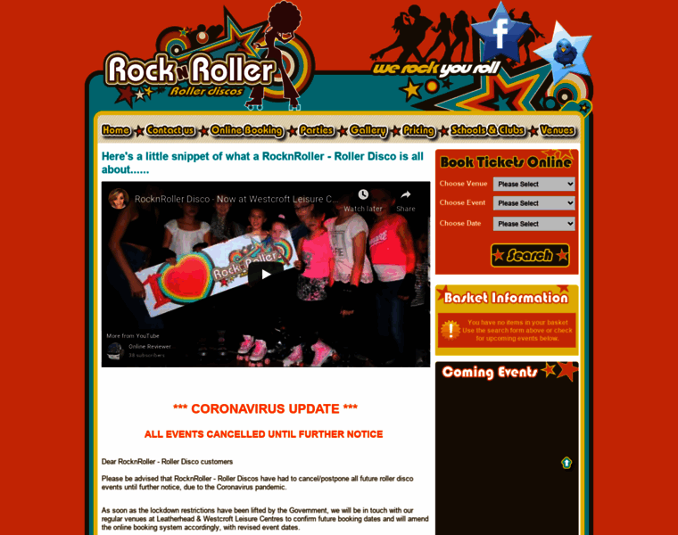 Rocknrollerdisco.com thumbnail