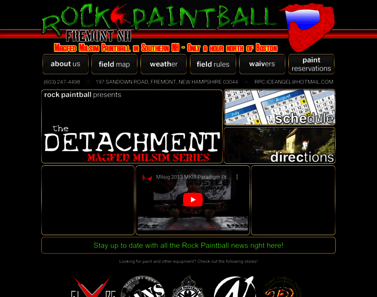 Rockpaintball.com thumbnail