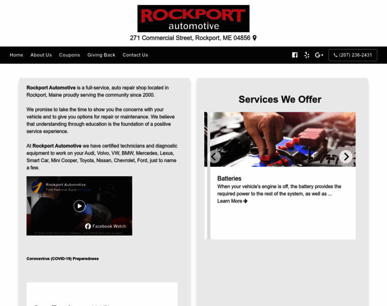 Rockportautomotive.com thumbnail