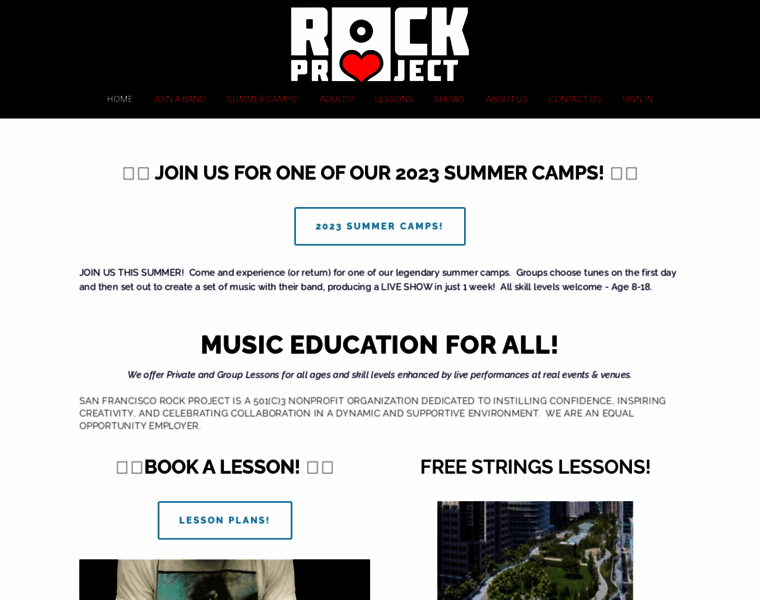 Rockprojectsf.org thumbnail