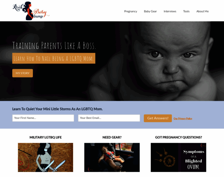 Rockthebabybump.com thumbnail