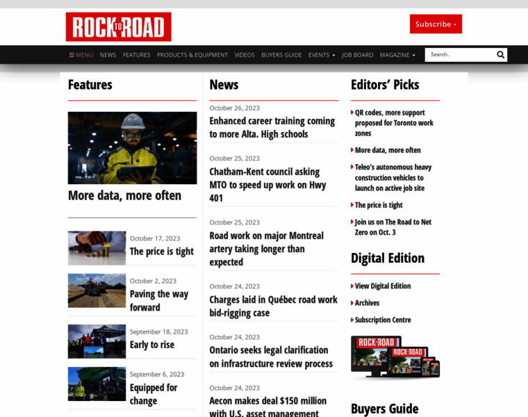 Rocktoroad.com thumbnail